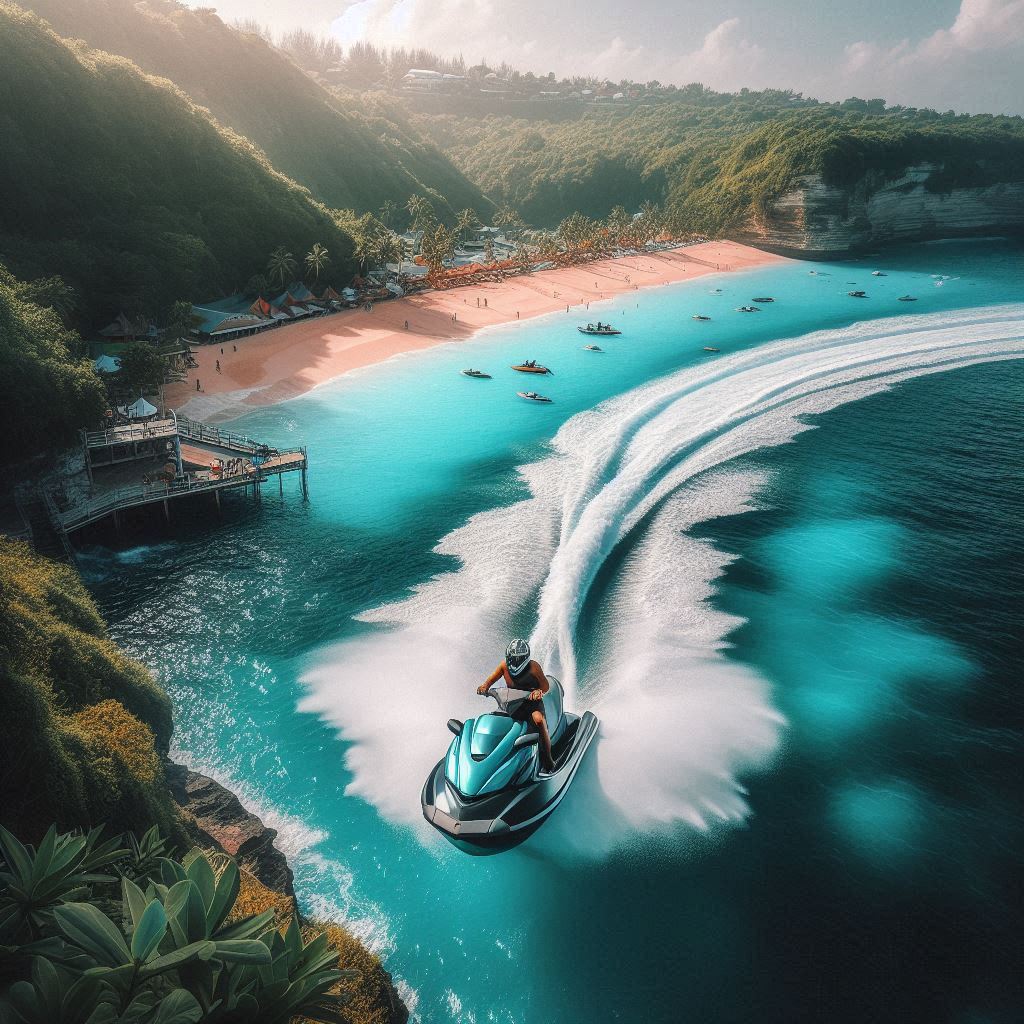 Jet Skiing Adventure at Minitas Beach